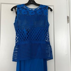 LIU.JO Women’s jumpsuit. Blue. Xs.